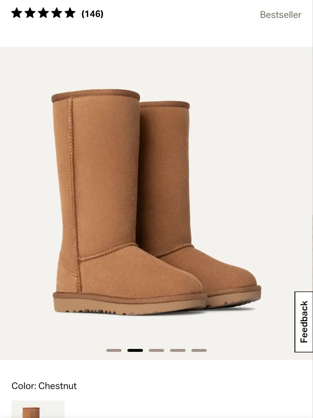 Ugg Kids Tall Boots Size 2